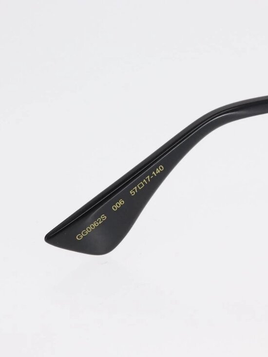 GUCCI Sunglasses metal Black Auth BA10537V main image 13